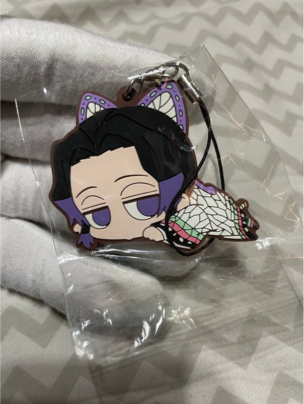 Shinobu Kocho Demon Slayer Kimetsu no Yaiba Rubber Strap Anime Japan C840
